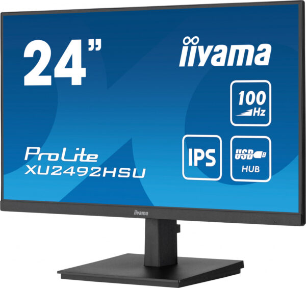 iiyama ProLite XU2492HSU-B6 computer monitor 60,5 cm (23.8") 1920 x 1080 Pixels Full HD LED Zwart - Afbeelding 4