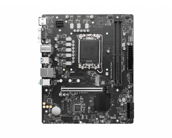 MSI PRO H610M-E DDR4 moederbord Intel H610 LGA 1700 micro ATX - Afbeelding 2