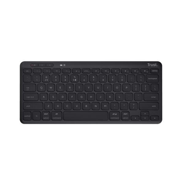 Trust Lyra toetsenbord Universeel RF-draadloos + Bluetooth QWERTY Amerikaans Engels Zwart - Afbeelding 2