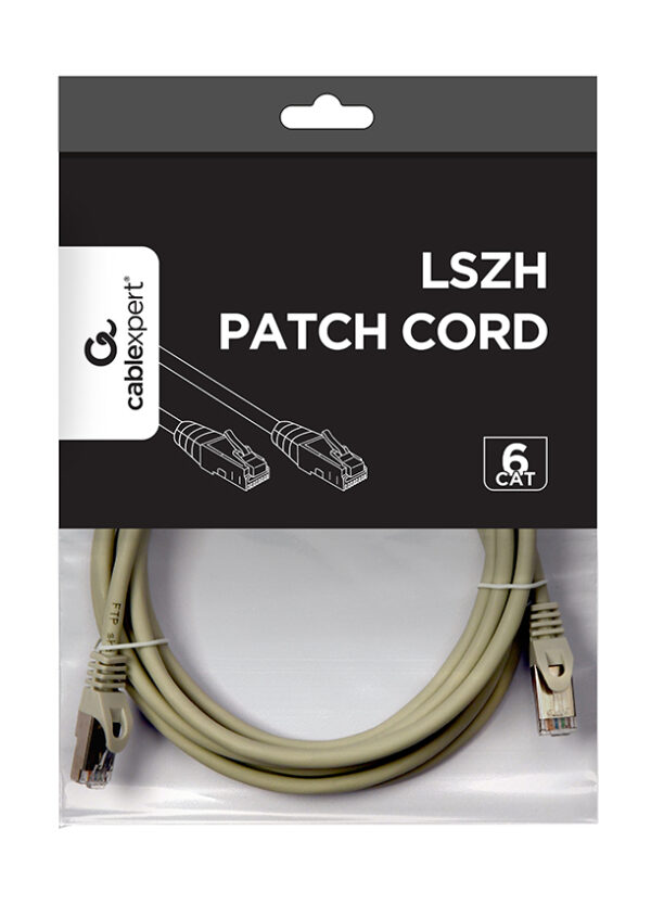 Gembird 3m Cat6 RJ-45 netwerkkabel Wit F/UTP (FTP) - Afbeelding 3