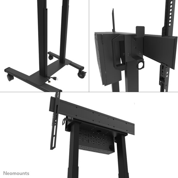 Neomounts FL55-875BL1 TV trolley 55-100" - gemotoriseerd - TÜV - Afbeelding 10