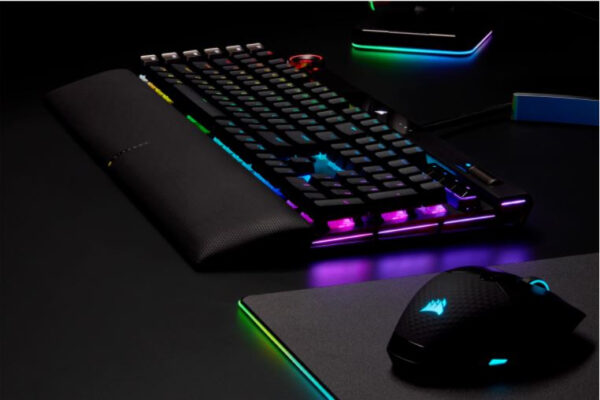 Corsair K100 RGB toetsenbord Gamen USB QWERTY Amerikaans Engels Zwart - Afbeelding 22