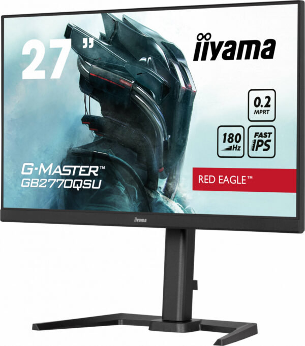 iiyama G-MASTER GB2770QSU-B6 computer monitor 68,6 cm (27") 2560 x 1440 Pixels 2K Ultra HD LCD Zwart - Afbeelding 6