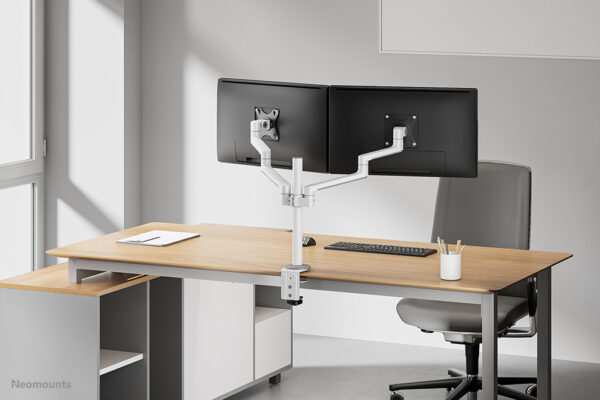 Neomounts DS60-425WH2 Monitorarm 17-27" - ruimtebesparend - Afbeelding 18