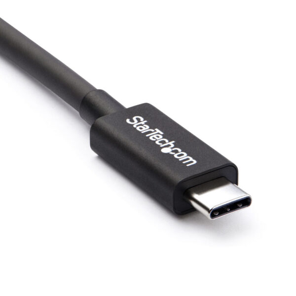 StarTech.com 2m Thunderbolt 3 Kabel, 20Gbps, 100W PD, 4K, Thunderbolt Gecertificeerd, Thunderbolt 4/USB 3.2/DisplayPort Compatib - Afbeelding 2