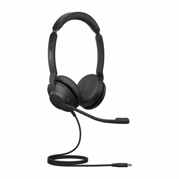 Jabra 23189-989-879 hoofdtelefoon/headset Bedraad Hoofdband Kantoor/callcenter USB Type-C Zwart
