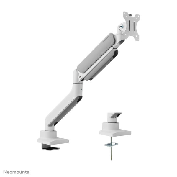 Neomounts DS70PLUS-450WH1 Monitorarm 17-49" - gasveer - Topfix - 180°-stop - Afbeelding 10
