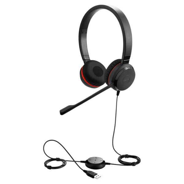 Jabra 4999-823-309 hoofdtelefoon/headset Bedraad Hoofdband Kantoor/callcenter USB Type-A Bluetooth Zwart - Afbeelding 4