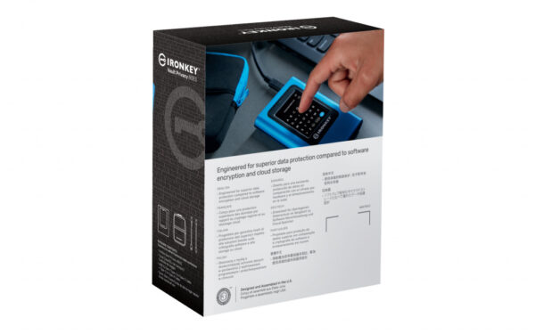 Kingston Technology IronKey 3840GB Vault Privacy 80 XTS-AES 256-bits beveiligde externe SSD - Afbeelding 6