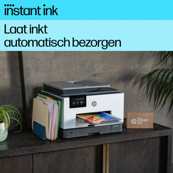HP OfficeJet Pro 9132e Draadloos All-in-One Kleur Printer, Instant Ink; Dubbelzijdig printen - Afbeelding 4
