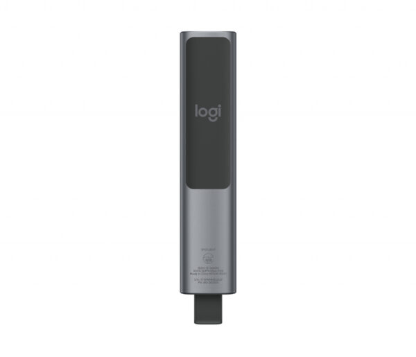 Logitech 910-005166 Draadloze presenter Bluetooth/RF Grijs