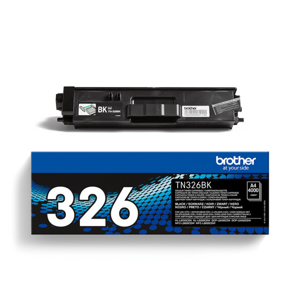 Brother TN-326BK tonercartridge 1 stuk(s) Origineel Zwart - Afbeelding 4