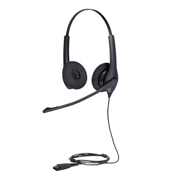 Jabra 1519-0154 hoofdtelefoon/headset Bedraad Hoofdband Kantoor/callcenter Bluetooth Zwart