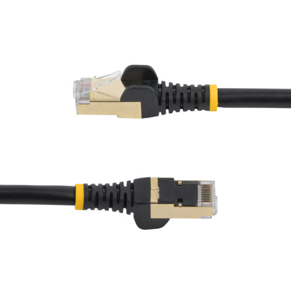StarTech.com 2m zwart Cat6a Ethernet netwerkkabel shielded (STP) Cat6a patchkabel Cat 6a - Afbeelding 2
