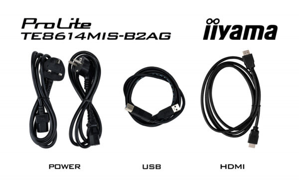 iiyama PROLITE TE8614MIS-B2AG Digitale signage flatscreen 2,18 m (86") LCD Wifi 435 cd/m² 4K Ultra HD Zwart Touchscreen Type pro - Afbeelding 16