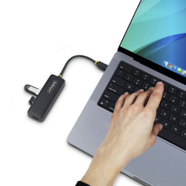StarTech.com 4-Port USB-C Hub, 5Gbps, USB-C naar 4x USB-A, Bus Powered, Compacte Travel Mini USB Hub, Multi-Port USB 3.0 Splitte - Afbeelding 9