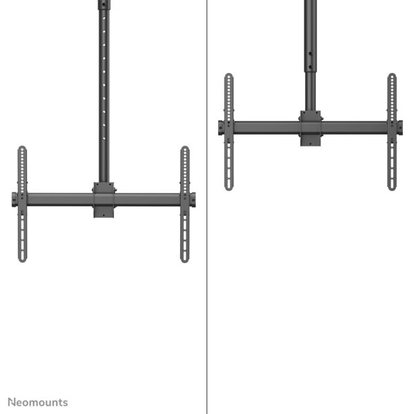 Neomounts CL35-440BL16XL Monitor/TV-beugel plafond 37-70" - h 250-300 cm - Afbeelding 6