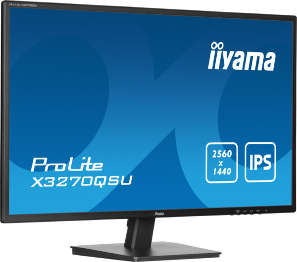 iiyama ProLite X3270QSU-B1 computer monitor 81,3 cm (32") 2560 x 1440 Pixels Wide Quad HD LED Zwart - Afbeelding 3