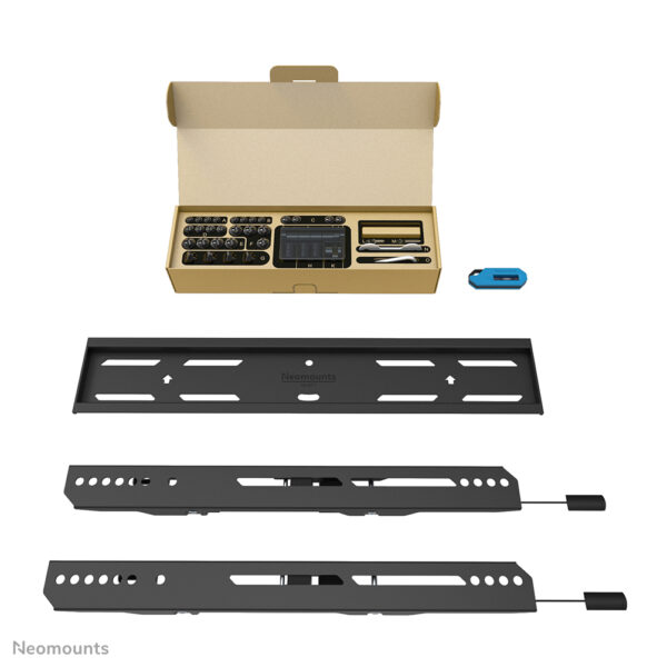 Neomounts WL30S-850BL14 TV-beugel wand 32-75" - vlak - vergrendelbaar - snelle installatie - Afbeelding 11