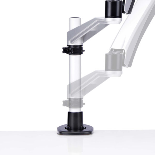 StarTech.com Single Monitor Arm voor Bureau, 27in 16:9 of 30in 21:9 Ultrawide Schermen, VESA 75x75/100x100, Instelling zonder Ge - Afbeelding 11