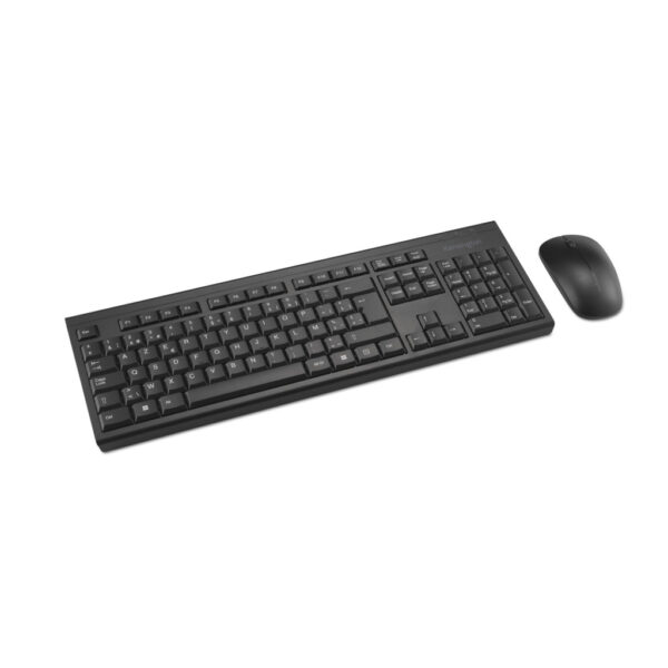 Kensington KM150 EQ toetsenbord Inclusief muis Kantoor RF Draadloos AZERTY Belgisch Zwart
