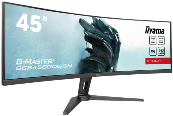 iiyama G-MASTER RED EAGLE CURVED computer monitor 114,3 cm (45") 5120 x 1440 Pixels Dual QHD LED Zwart - Afbeelding 2