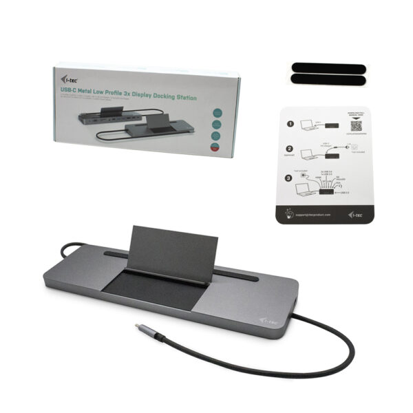i-tec USB-C Metal 4K 3x Docking PD85W - Afbeelding 9