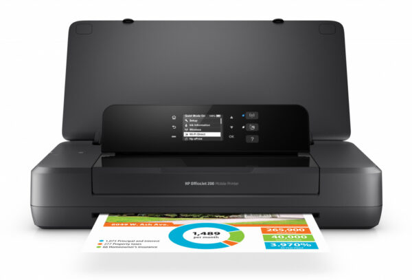 HP Officejet 200 Mobile Draadloos Kleur Printer - Afbeelding 8