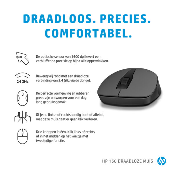 HP 150 draadloze muis - Afbeelding 2