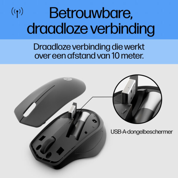HP 280 Silent Wireless Mouse - Afbeelding 2