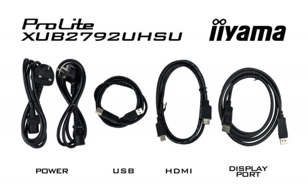 iiyama ProLite XUB2792UHSU-B6 computer monitor 68,6 cm (27") 3840 x 2160 Pixels 4K Ultra HD LED Zwart - Afbeelding 16