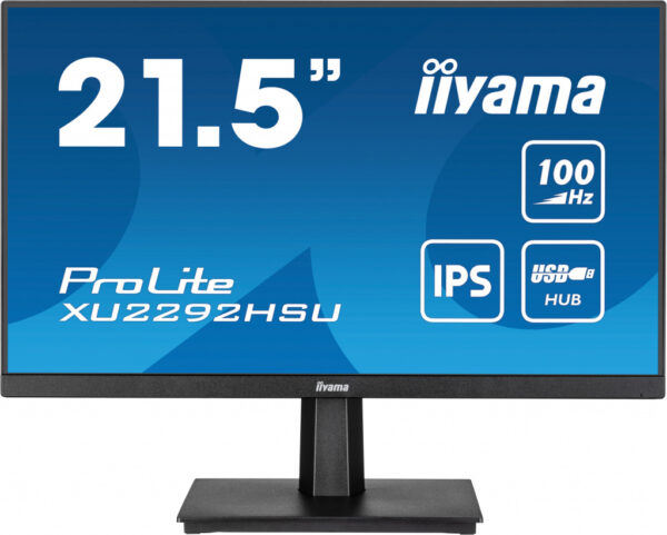 iiyama ProLite XU2292HSU-B6 computer monitor 54,6 cm (21.5") 1920 x 1080 Pixels Full HD LED Zwart - Afbeelding 2