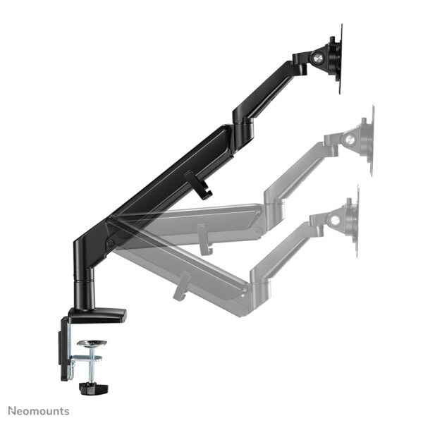 Neomounts DS70-810BL1 Monitorarm 17-32" - gasveer - ruimtebesparend - 180°-stop - Afbeelding 10