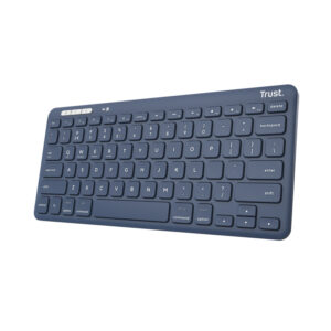 Trust Lyra toetsenbord Universeel RF-draadloos + Bluetooth QWERTY Amerikaans Engels Blauw