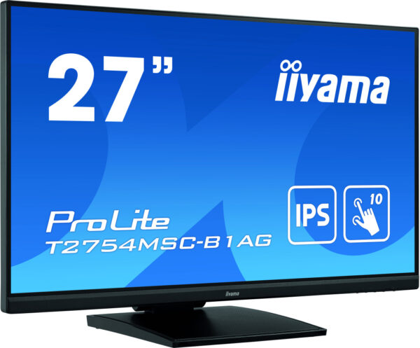 iiyama ProLite T2754MSC-B1AG computer monitor 68,6 cm (27") 1920 x 1080 Pixels Full HD LED Touchscreen Multi-gebruiker Zwart - Afbeelding 2