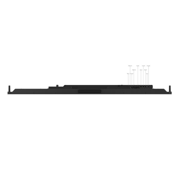 Lenovo ThinkVision T65 computer monitor 165,1 cm (65") 3840 x 2160 Pixels 4K Ultra HD LED Touchscreen Zwart - Afbeelding 2