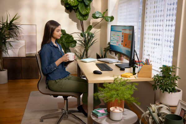 HP P34hc G4 WQHD USB-C Curved monitor - Afbeelding 7