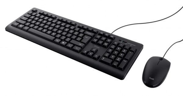 Trust Primo - Stille Keyboard en Muis set - Qwerty US - Afbeelding 2