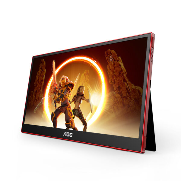 AOC 16G3 Draagbare televisie en monitoor Draagbare monitor Zwart, Rood 39,6 cm (15.6") TFT 1920 x 1080 Pixels - Afbeelding 15