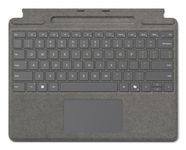 Microsoft Surface Pro Keyboard with pen storage for Business AZERTY Frans Microsoft Cover port Platina
