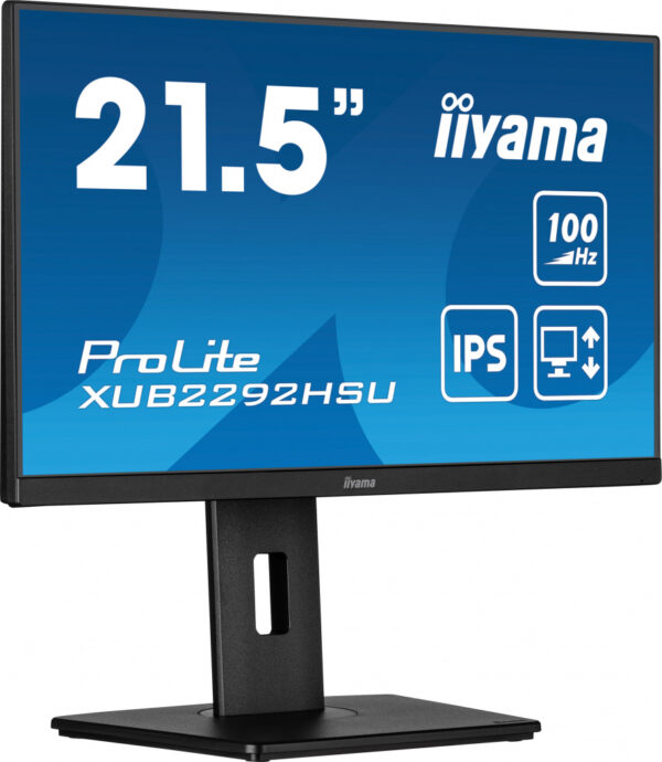 iiyama ProLite XUB2292HSU-B6 computer monitor 55,9 cm (22") 1920 x 1080 Pixels Full HD LED Zwart - Afbeelding 4