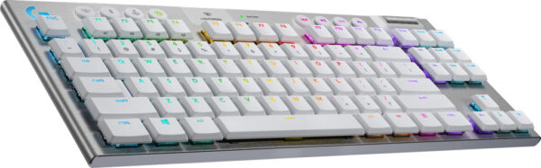 Logitech G 920-009663 toetsenbord Gamen RF-draadloos + Bluetooth QWERTY Scandinavisch Wit - Afbeelding 4