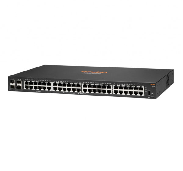 Hewlett Packard Enterprise Aruba 6000 48G 4SFP Managed L3 Gigabit Ethernet (10/100/1000) 1U - Afbeelding 2