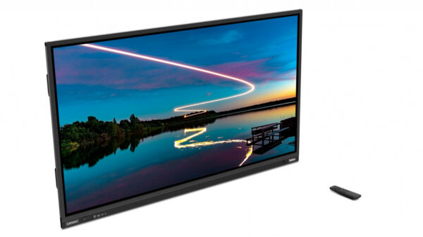 Lenovo ThinkVision T86 computer monitor 2,18 m (86") 3840 x 2160 Pixels 4K Ultra HD LED Touchscreen Zwart - Afbeelding 7