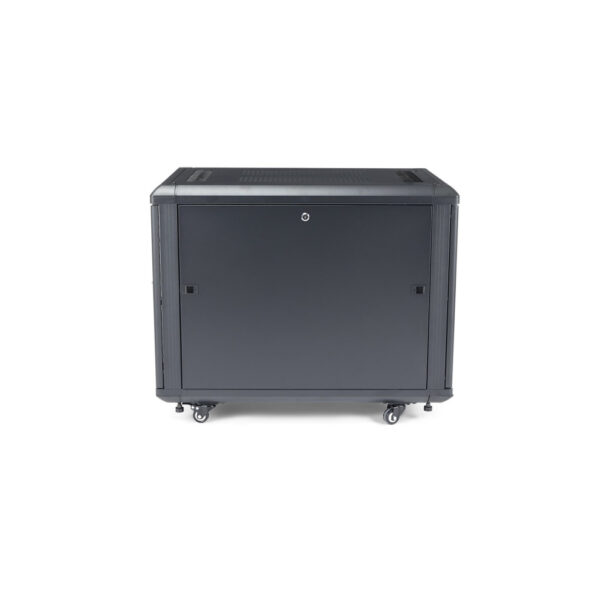 StarTech.com 4 Post 12U Netwerkkast, Vergrendelbare 19" Patchkast voor Computer / AV / IT / Data Apparatuur, Server Rack voor Bu - Afbeelding 3