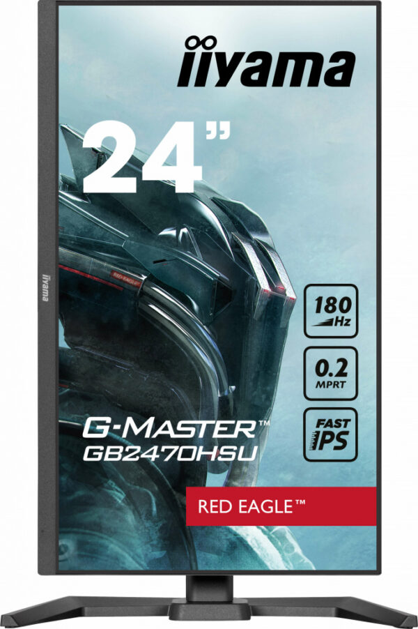 iiyama G-MASTER GB2470HSU-B6 computer monitor 60,5 cm (23.8") 1920 x 1080 Pixels Full HD LCD Zwart - Afbeelding 2