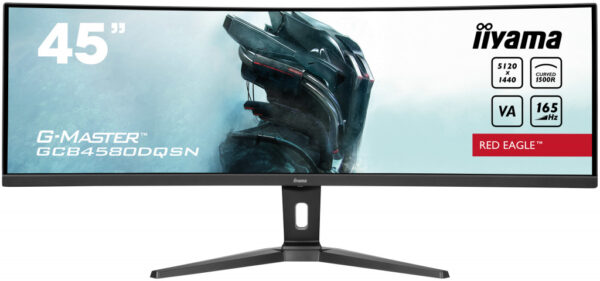 iiyama G-MASTER RED EAGLE CURVED computer monitor 114,3 cm (45") 5120 x 1440 Pixels Dual QHD LED Zwart