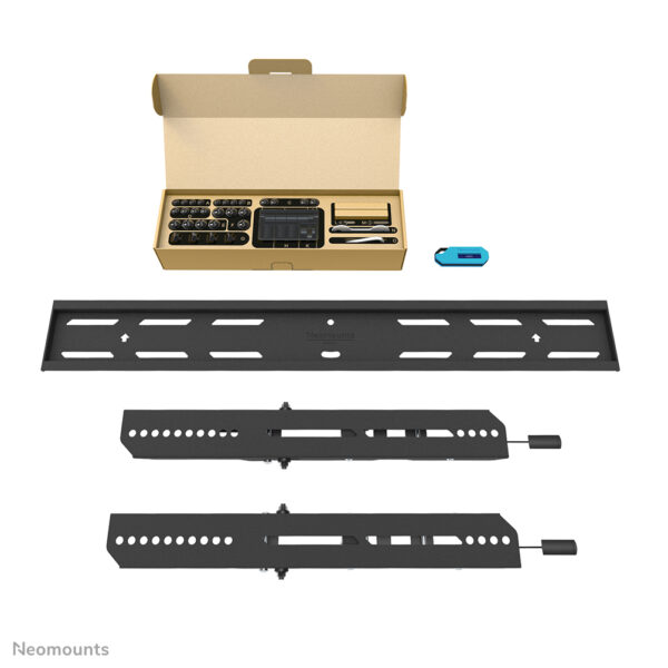 Neomounts WL30S-850BL16 TV-beugel wand 42-86" - vlak - vergrendelbaar - snelle installatie - Afbeelding 11