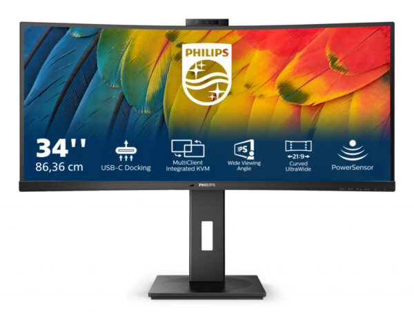 Philips 5000 series 34B1U5600CH/00 LED display 86,4 cm (34") 3440 x 1440 Pixels Wide Quad HD LCD Zwart - Afbeelding 13