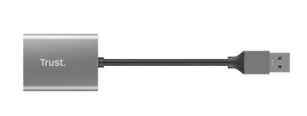 Trust Dalyx geheugenkaartlezer USB 3.2 Gen 1 (3.1 Gen 1) Aluminium - Afbeelding 5
